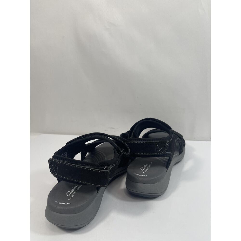 Clarks Mira Bay Shoes Women's Size 8W Black Cloudsteppers Sandals New Box - Picture 9 of 14